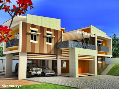 Desain rumah mewah minimalis bertingkat Desain rumah mewah minimalis bertingkat