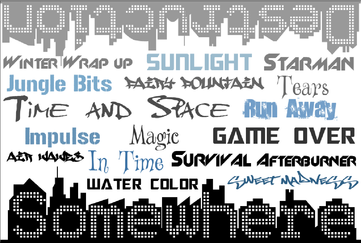 композиция алфавита. шрифт коллаж. коллаж из шрифтов. вырезанные буквы. буквы для коллажа.