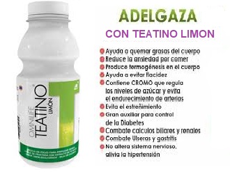 TEATINO LIMON ES un rico Te que ayuda a quemar grasa, y bajar de peso