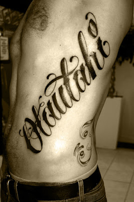 tattoo letters