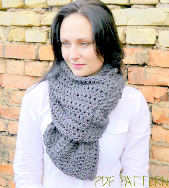 wide scarf crochet pattern