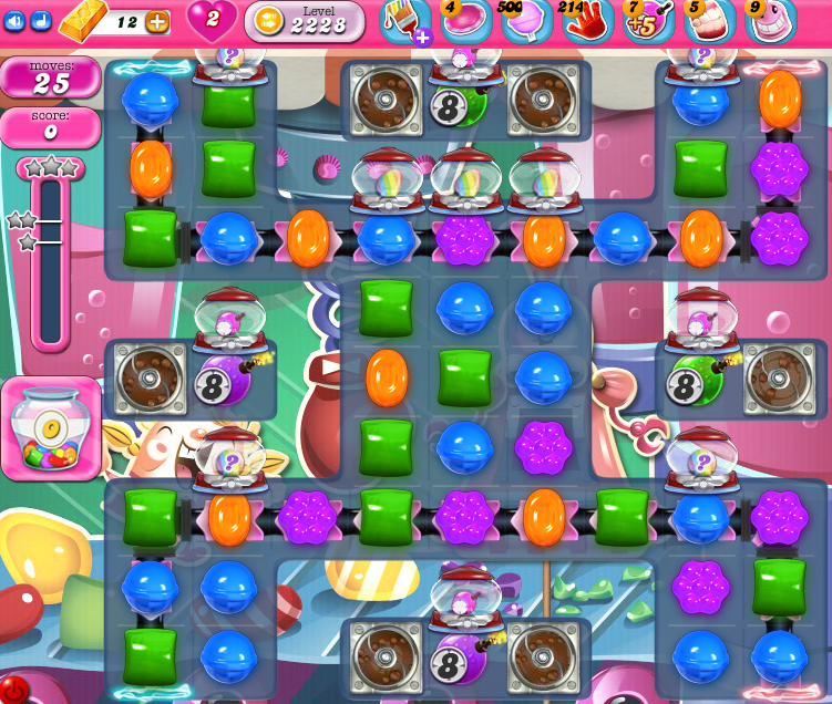 Candy Crush Saga level 2228 Candy Crush Saga level 2228
