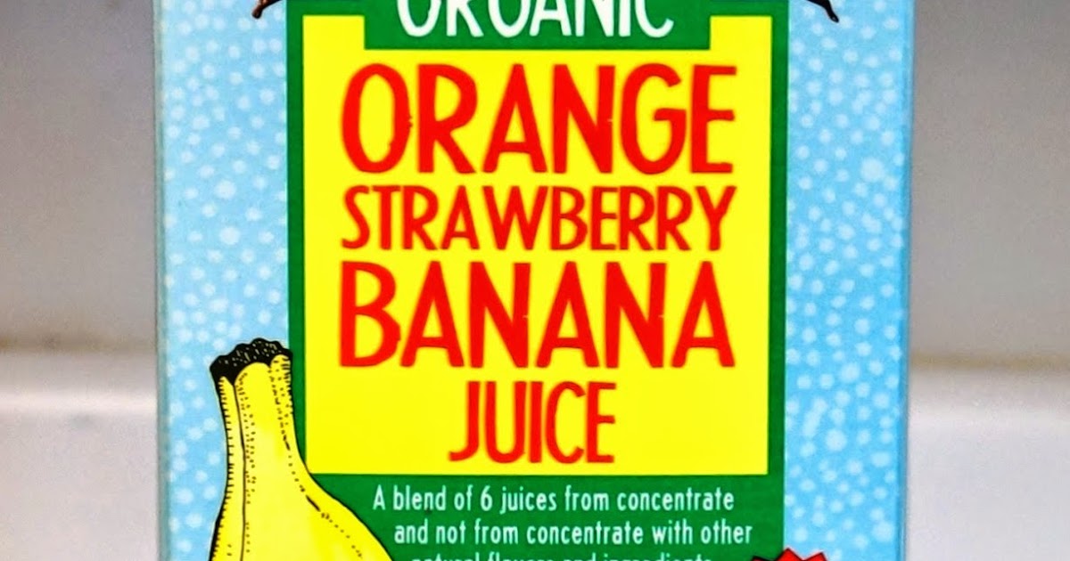 Exploring Trader Joe's Trader Joe's Organic Orange Strawberry Banana Juice