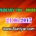 24.06.2017 PRIMARY CRC MODULES