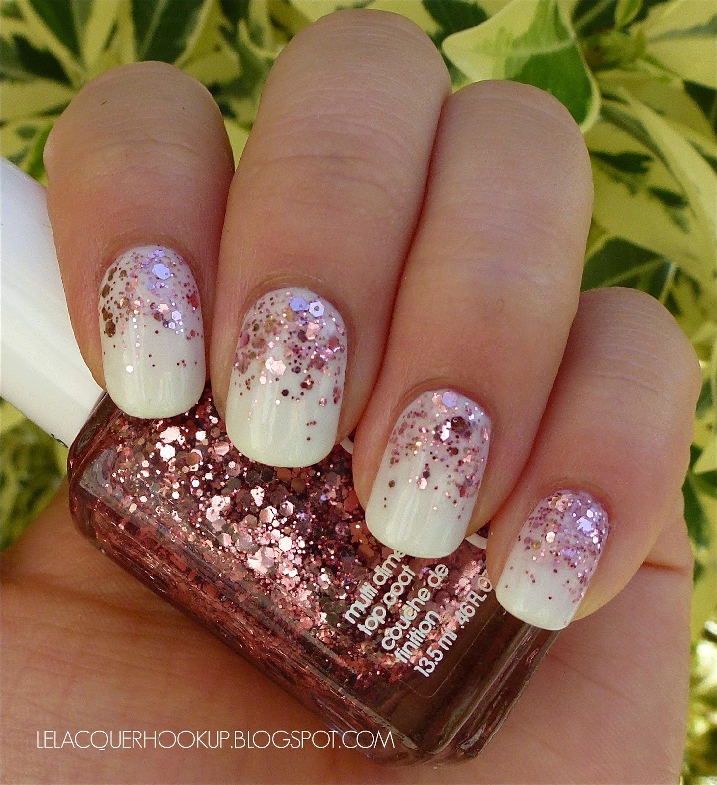 LE LACQUER HOOK UP: Essie Marshmallow + A Cut Above