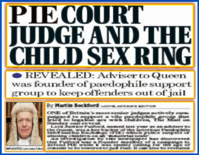 High Court judge with links to PIE paedophile support group sparks anger.