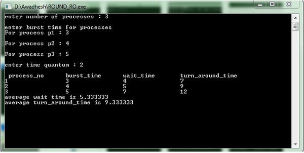 process scheduling program in c process scheduling program in c