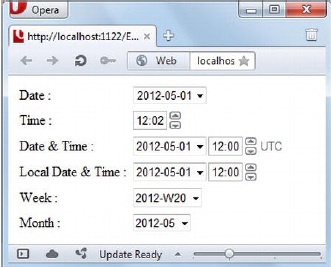 Date Time Picker in HTML5 - Developers Zone