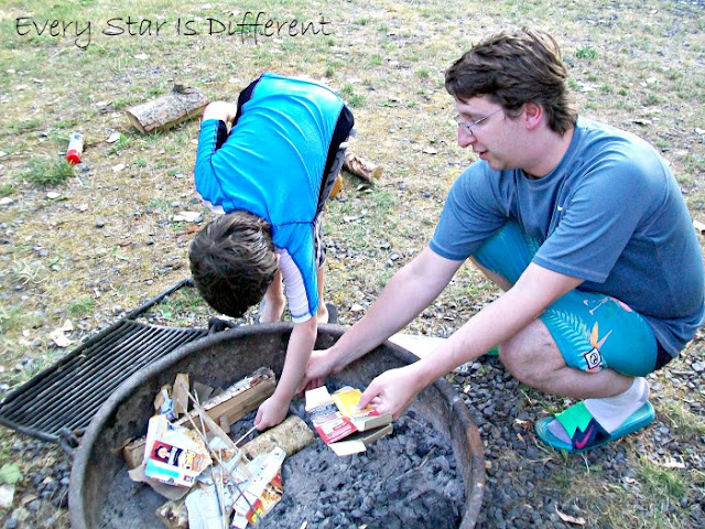 Building and Starting a Fire