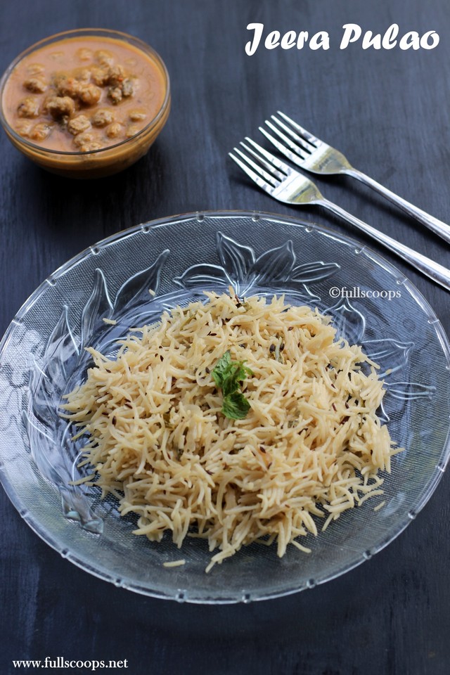 Jeera Pulao Full Scoops A food blog with easy,simple & tasty recipes!