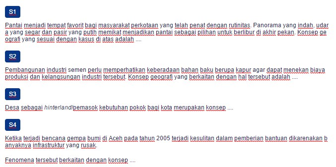 Contoh Soal Konsep Geografi  Jegeristik