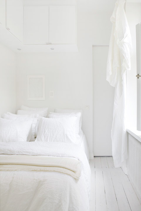 witte slaapkamer