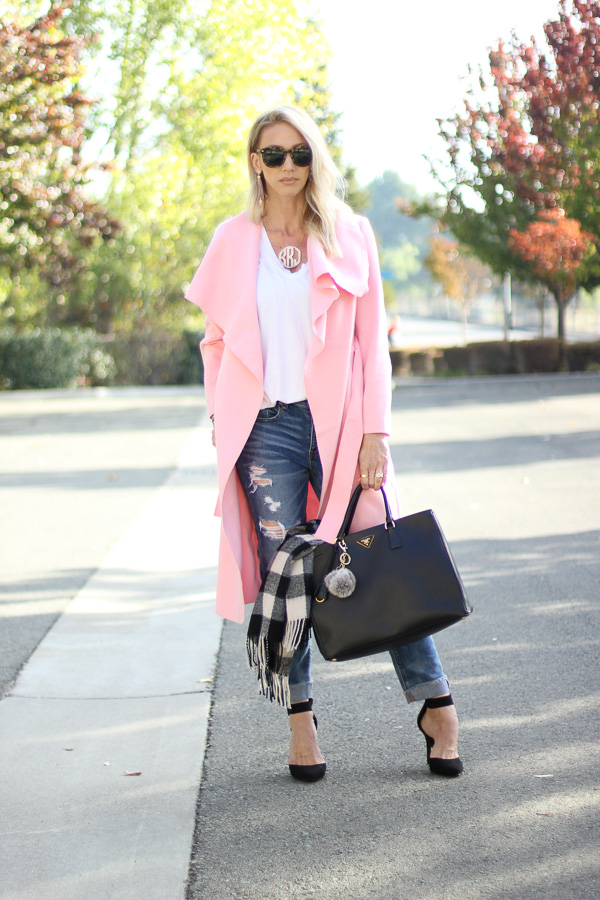 The Parlor Girl: pink coat