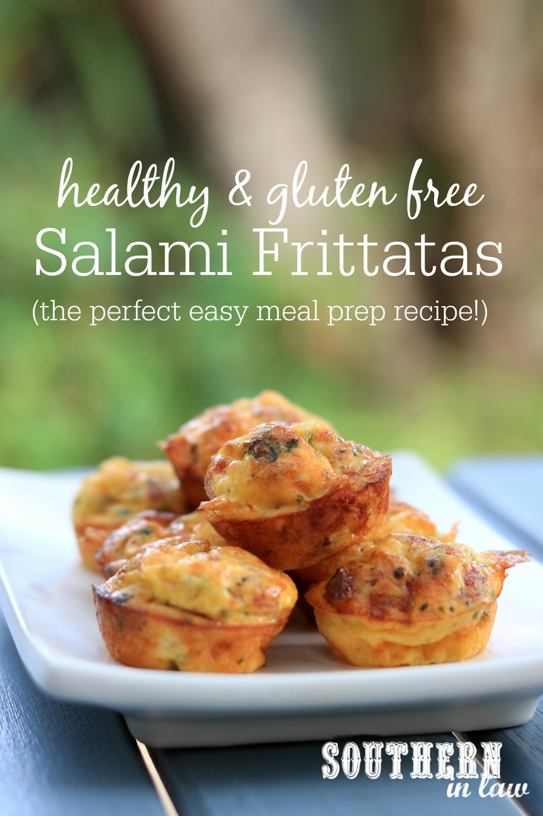 Southern In Law Recipe Gluten Free Salami Frittatas (Perfect for Meal