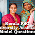 Kerala PSC Model Questions for University Assistant Exam - 98