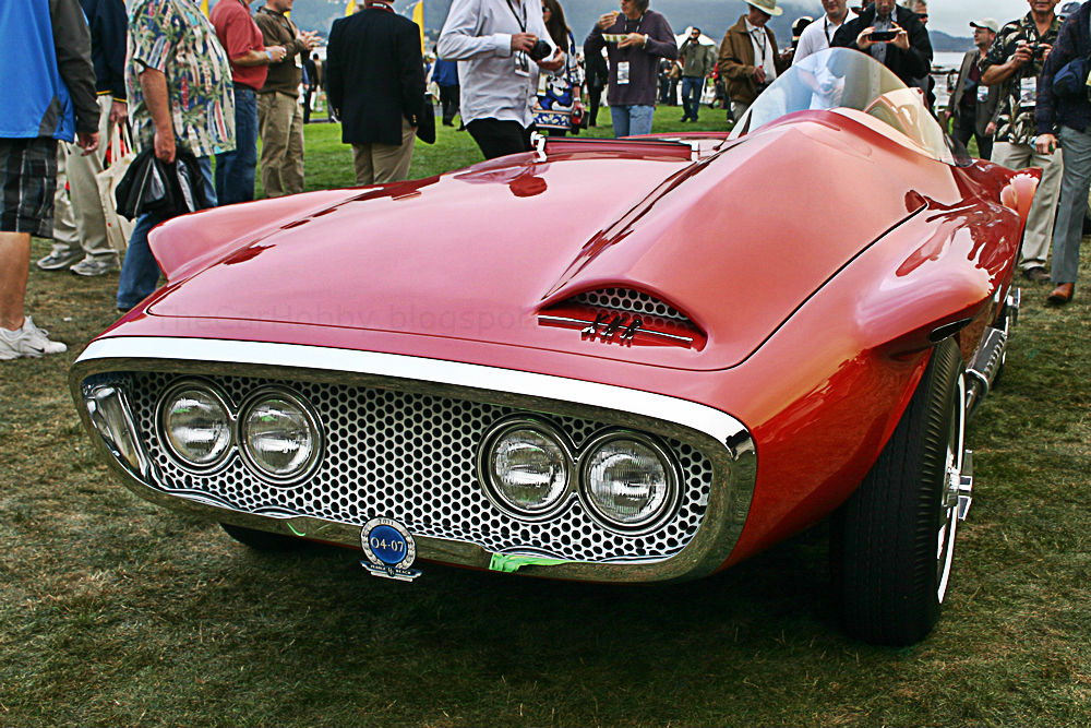 Pebble Beach 2011 1960 Plymouth XNR Ghia Roadster The