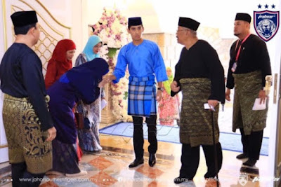 Majlis Pernikahan Tunku Tun Aminah Dan Dennis Muhammad Abdullah