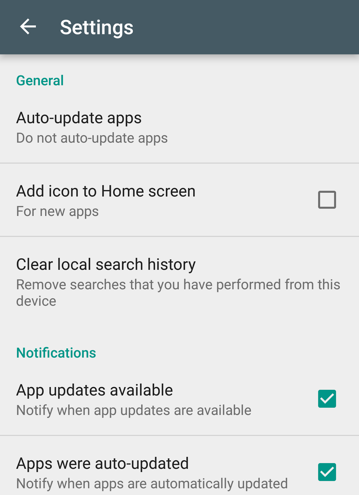 App icons automatically added to home screen after installation