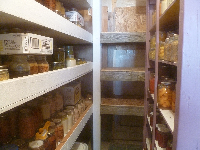 Rural Revolution Photos of our canning closet