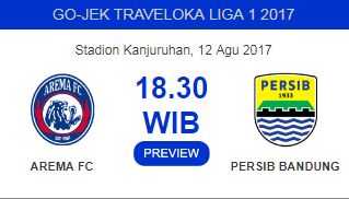 Arema FC vs Persib Bandung