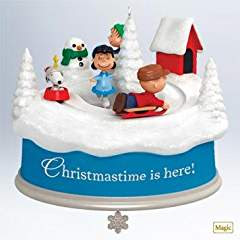 Christmastime is Here! The Peanuts Gang Hallmark Keepsake Ornament 2011 #christmastimeishere #christmasmusic #learnyourchristmascarols #christmasornament #christmascollectible available on Amazon