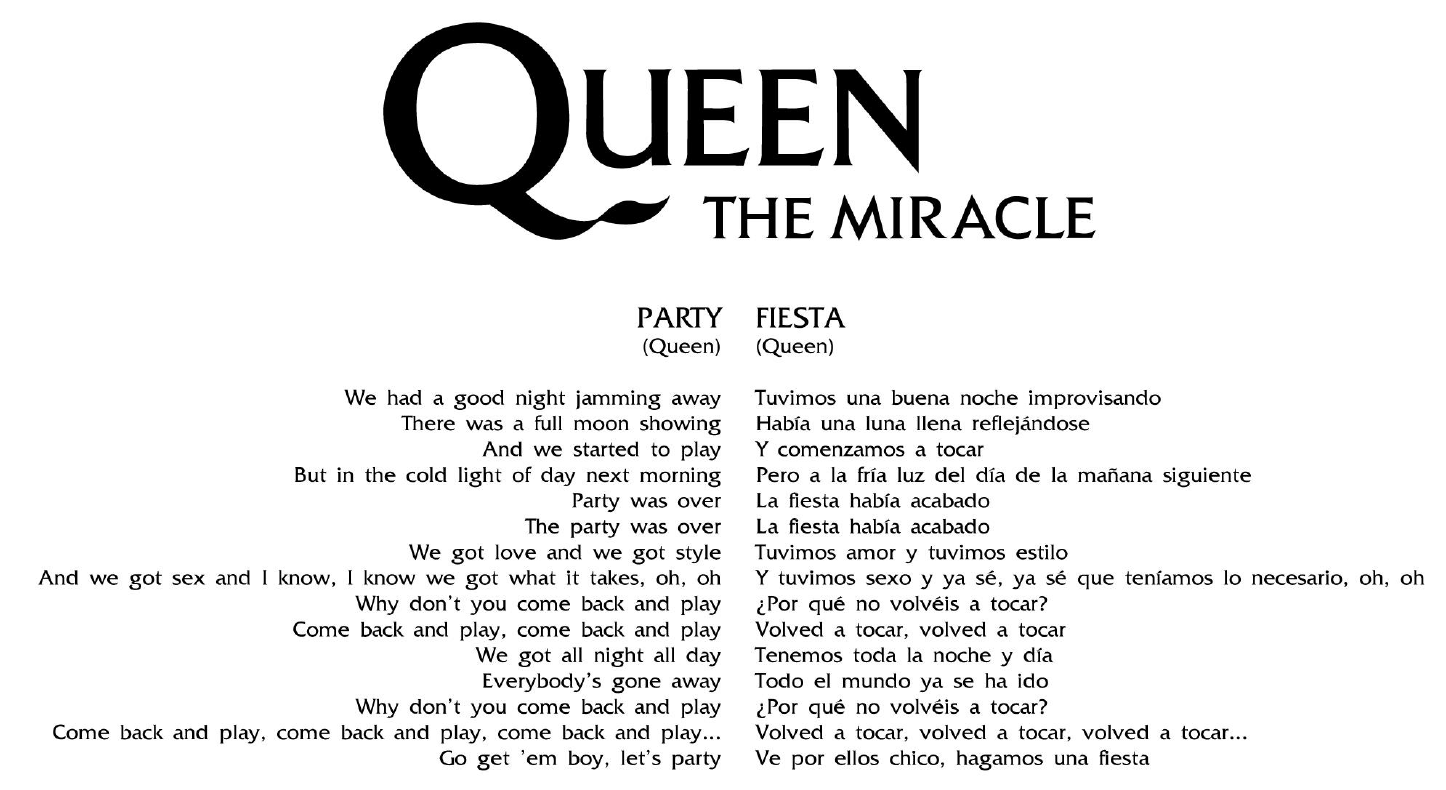 Letra En Español De Bohemian Rhapsody