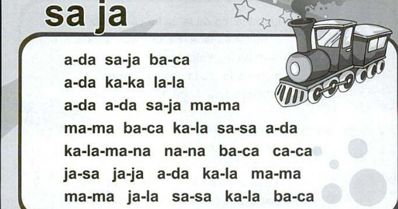 Download Gratis Buku Belajar  Membaca  Untuk Anak  Tk 