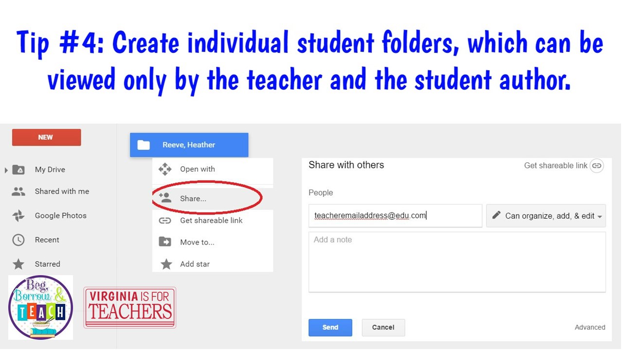 Organizing Files on Google Drive to Maximize Learning Time Virginia