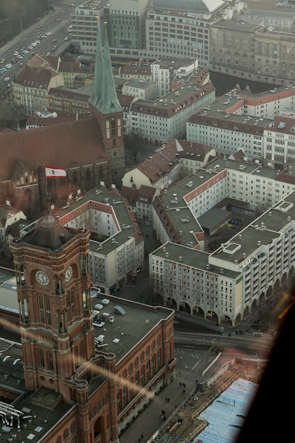Panorama dalla Torre della Tv-Fernehturm-Berlino
