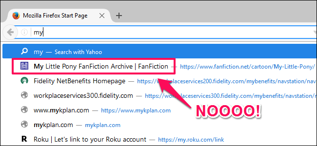 How to Remove URLs from Auto-Suggestions in Mozilla Firefox