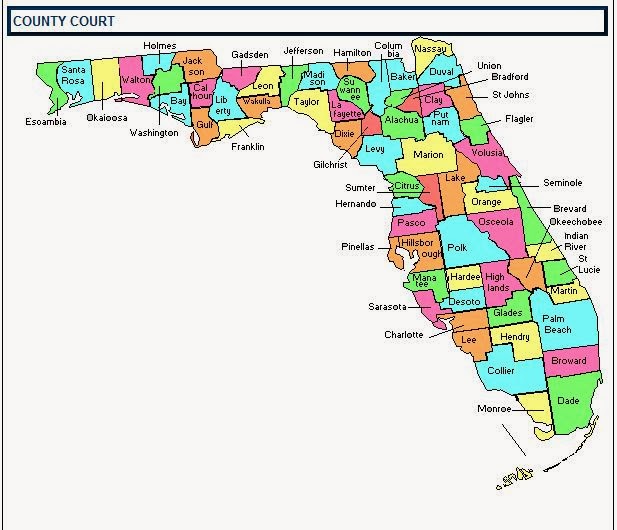 State Court System The Florida Circuit Courts and The Florida County