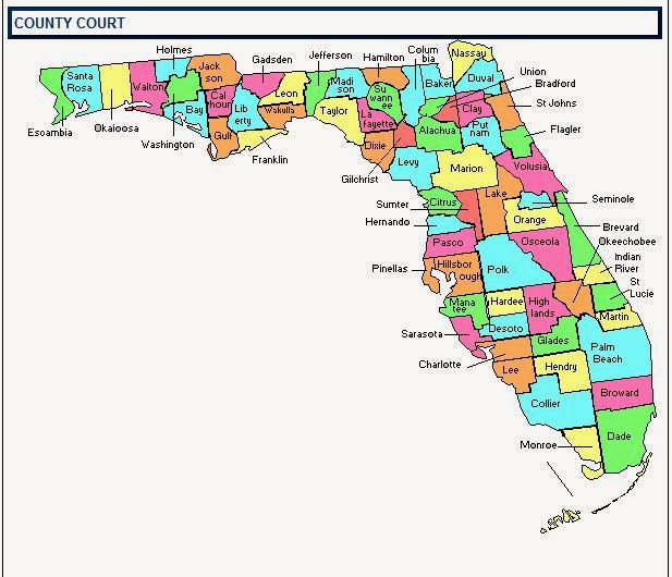 State Court System The Florida Circuit Courts And The Florida County State Court System The Florida Circuit Courts And The Florida County