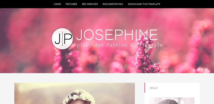 JosePhine Free Blogger Template