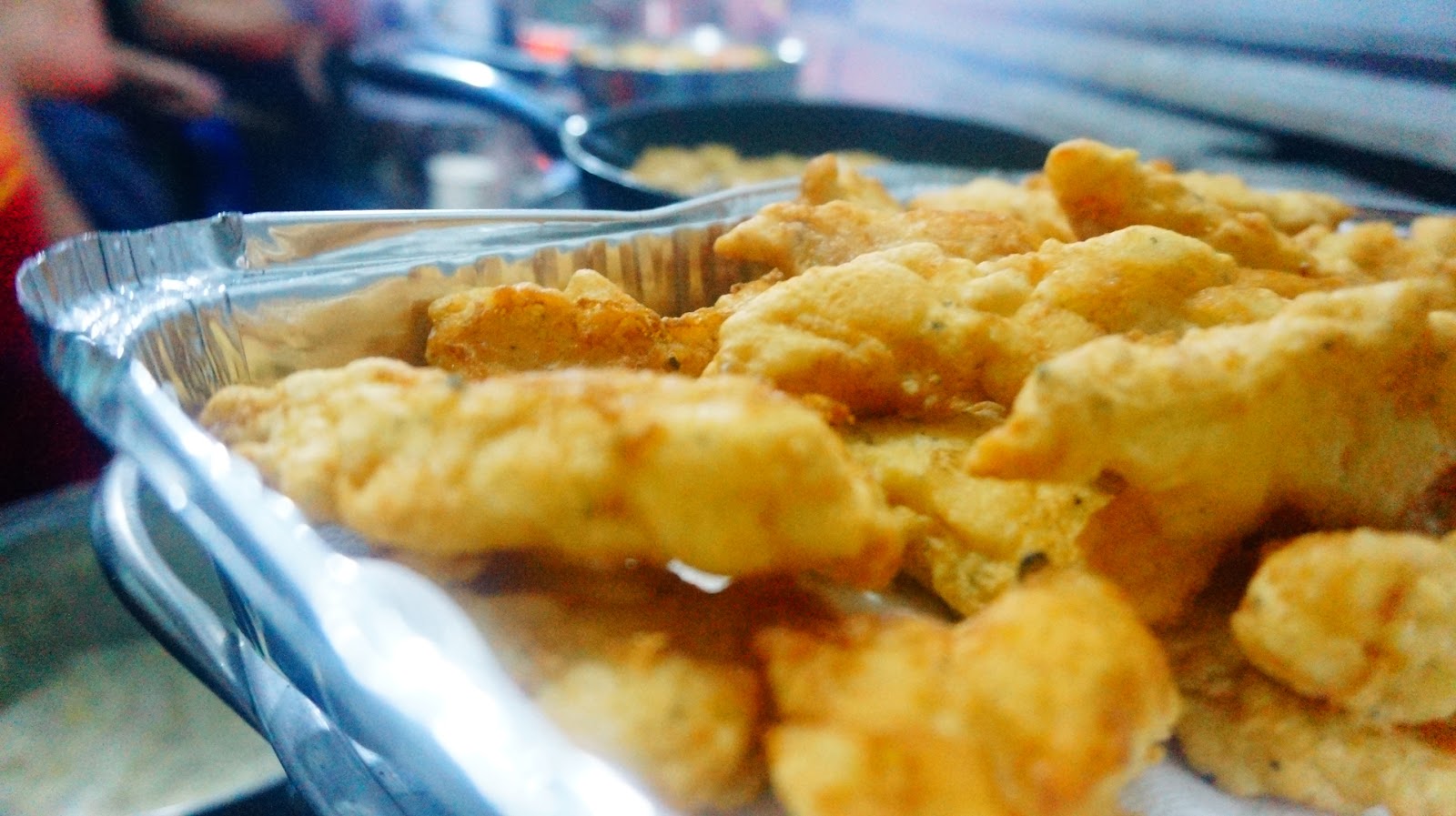 CREAM DORY FILLET with MAYOCATSUP DIP