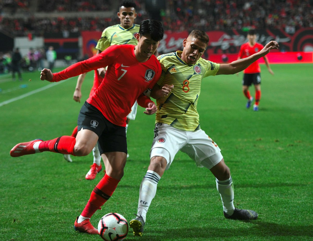 Colombia, con variantes, cayó ante Corea