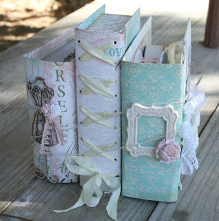 Msliberty Creations: Shabby Chic Book Stack for TPBP