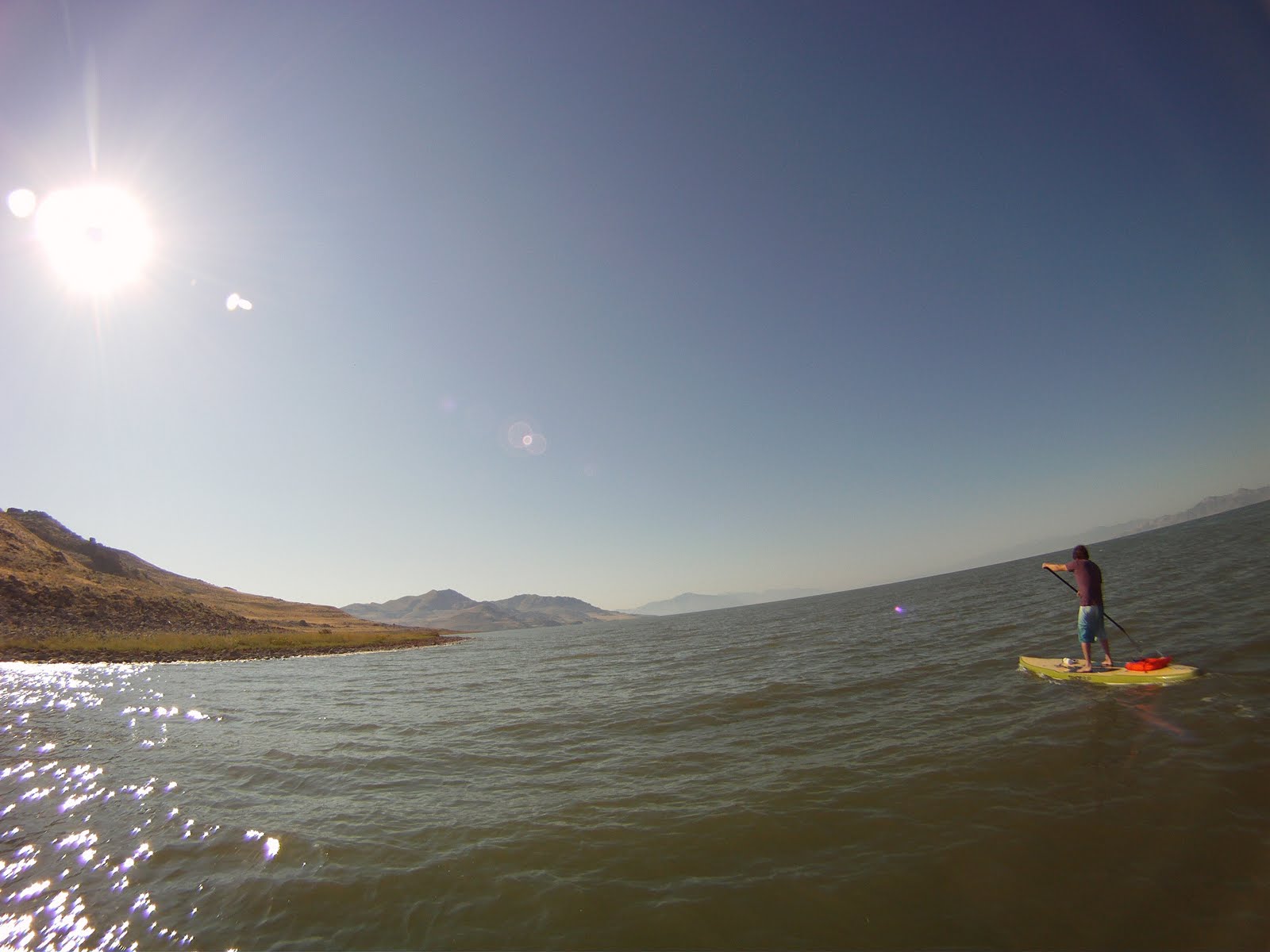 The Salt Lake Surf Blog Stand Up Paddle Boarding on the Great Salt Lake (Antelope Island)