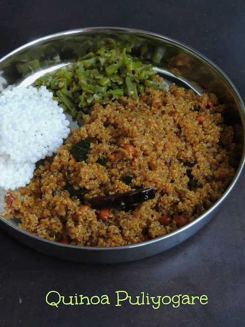 Quinoa Puliyogare, Tamarind Quinoa