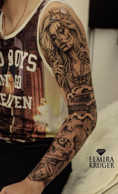 mangas de tatuagens para os homens