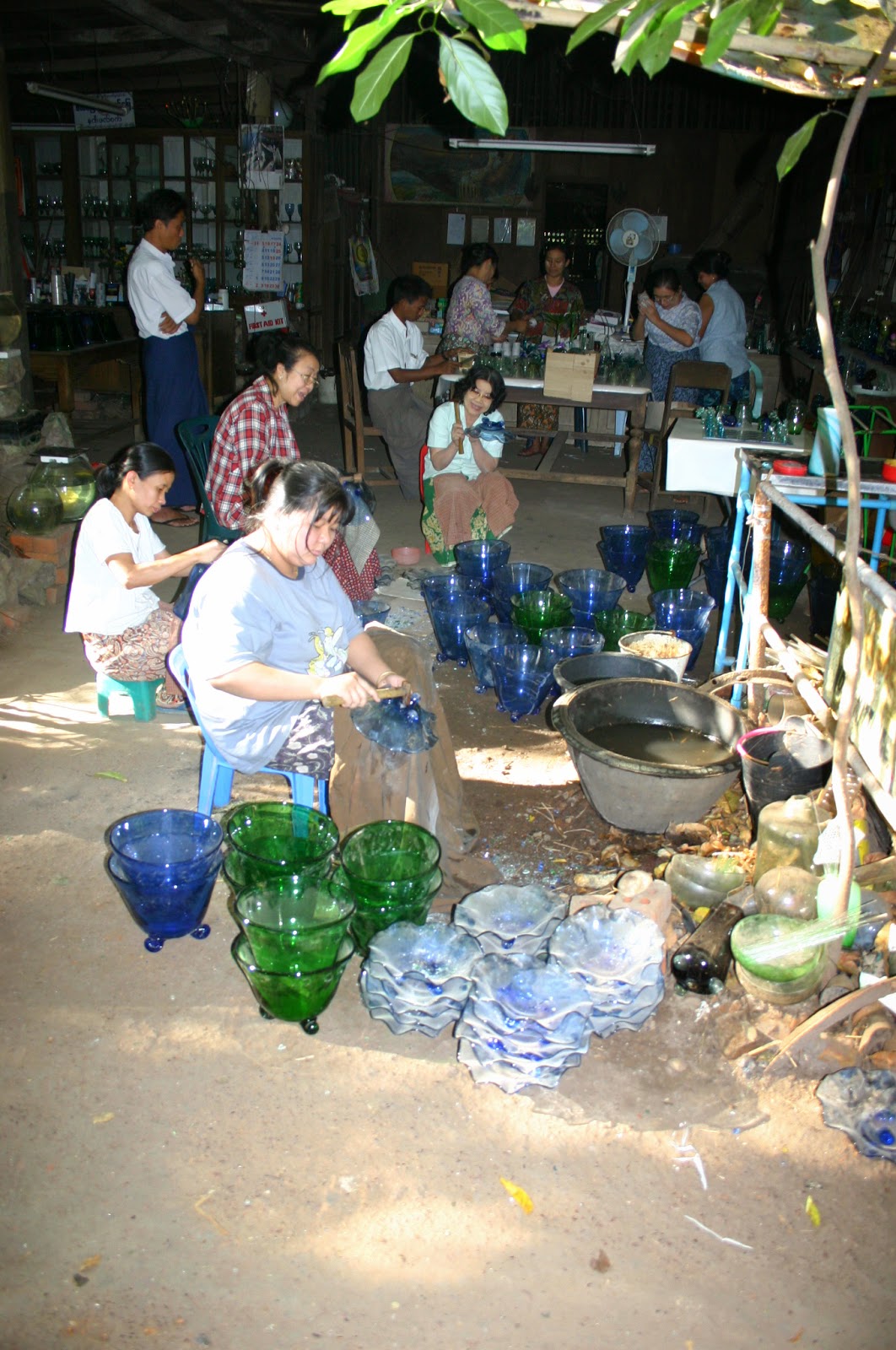 1000 Amazing Places 699 NaGar Glass Factory, Yangon (Rangoon