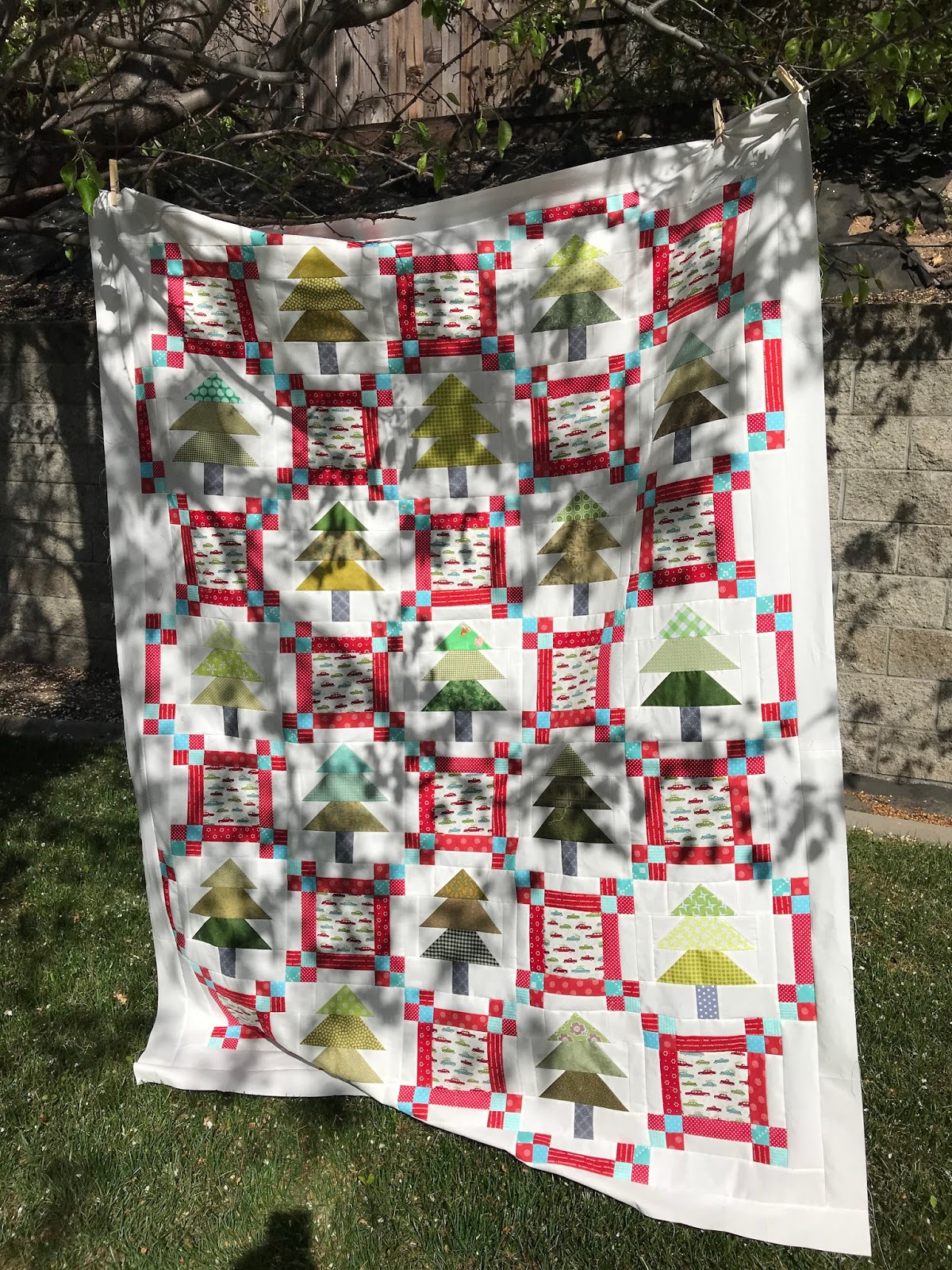 dream quilt create Fresh Cut Pines quilt