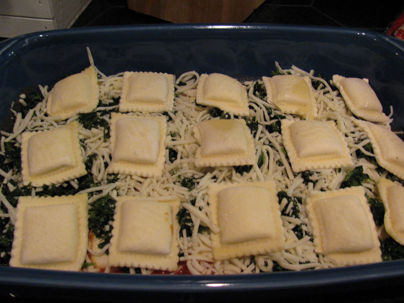 Rita's Recipes: Easy Spinach Ravioli Bake