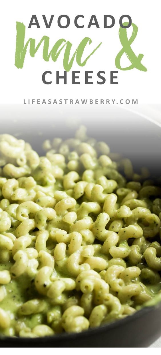 White Cheddar Avocado Mac And Cheese