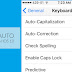 How to Disable Auto Correction while typing in iOS 10