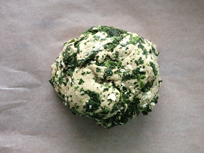 spinach feta bread dough