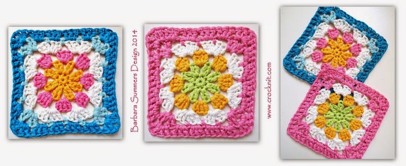 afghans, granny squares, daisy, free crochet patterns,