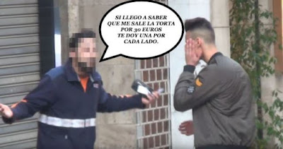 Caranchoa, hostia mano abierta, 30 euros, una por cada lado Caranchoa, hostia mano abierta, 30 euros, una por cada lado
