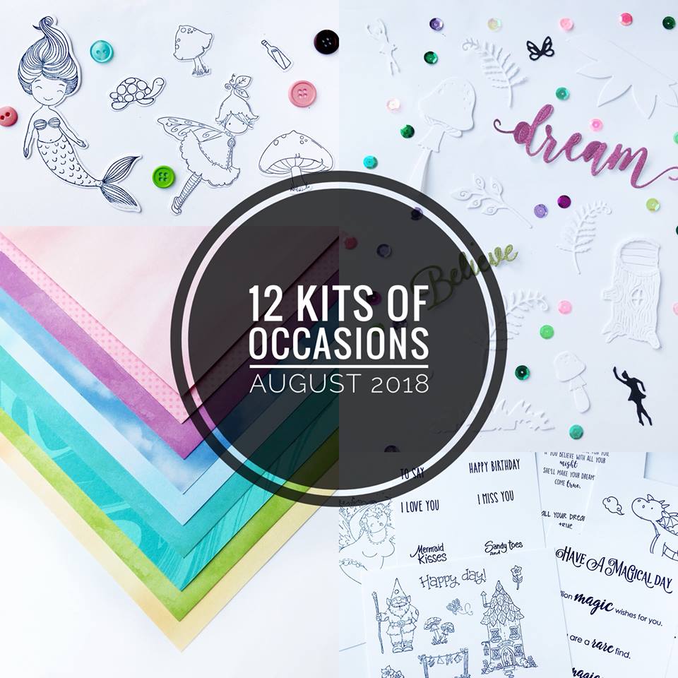Pretty Periwinkle The 12 Kits of Occasions August 2018