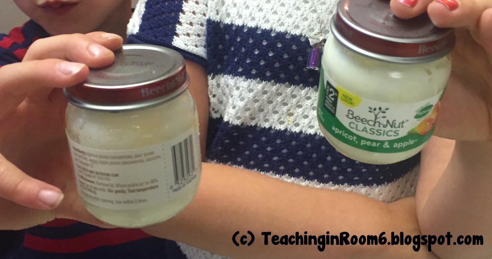 Physical science in a 5th grade class by making butter!