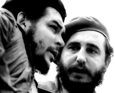 Fidel Castro y Ernesto "Che" Guevara Rostros de Fidel Castro junto a el "Che" Guevara
